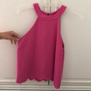 Pink Scallop Tank